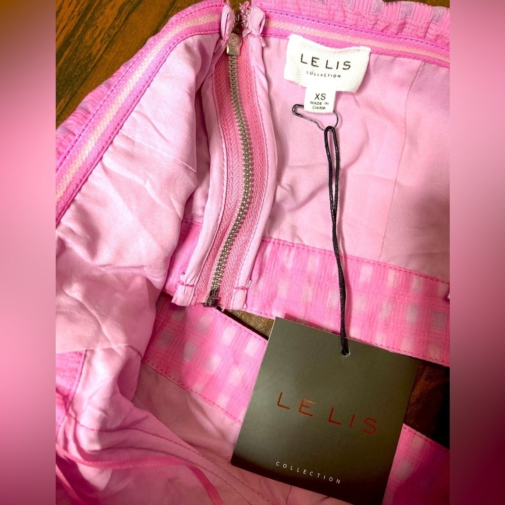 LeLis Collection Pink Tube Top Strapless - Picture 5 of 5